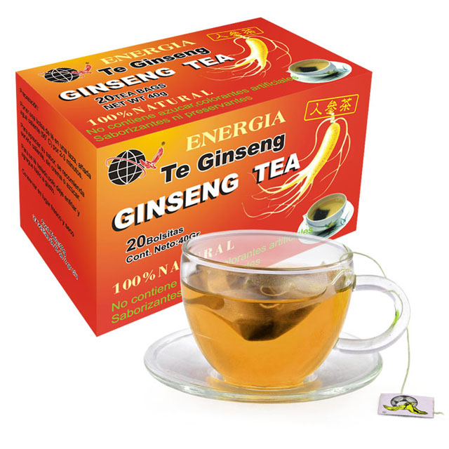 Tea bag ginseng